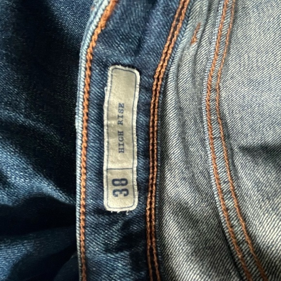 Zara Z1975 Whiskered Skinny High Rise Jeans - Picture 9 of 10